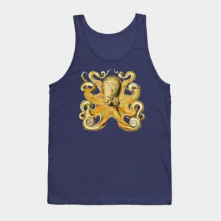 Vintage 1904 Haeckel Octopus - Cephalopod Octopoda Ocean Creature Tank Top